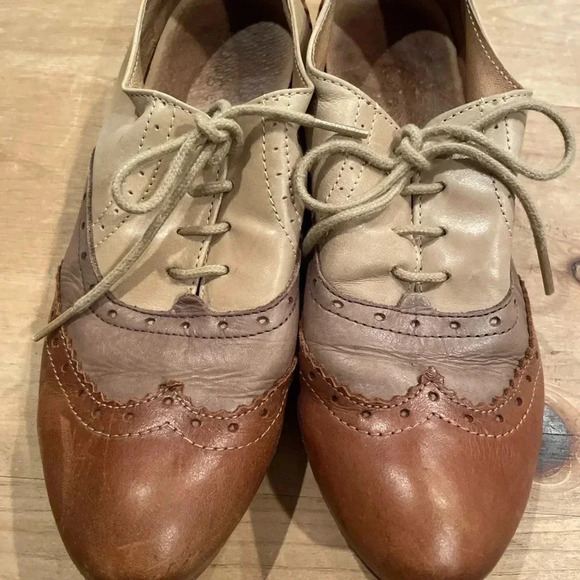 Vero Cuoio Italian Leather Lace-up Old School Baroque Oxfords Old Money 9 - Picture 3 of 7